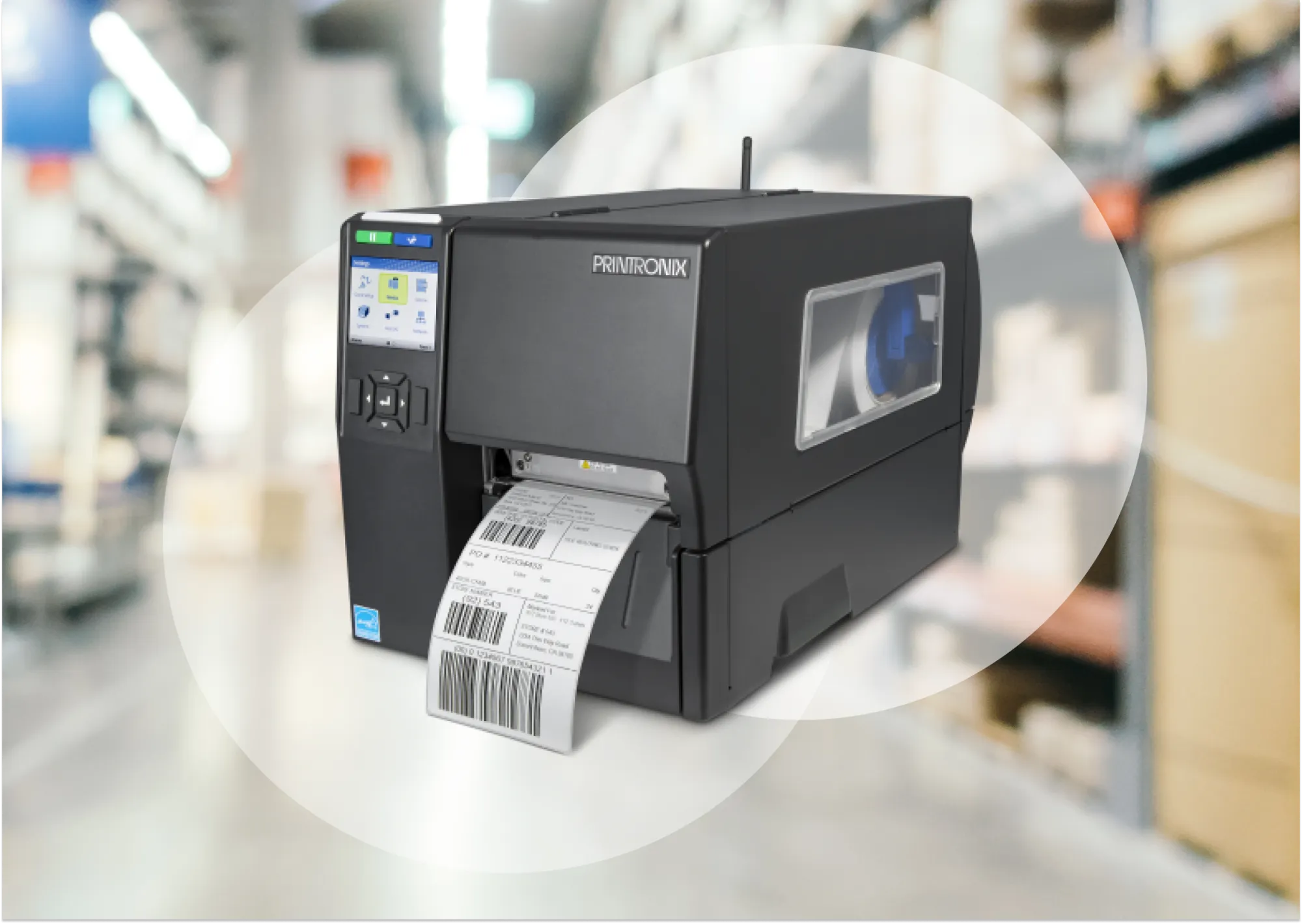 Надежный и производительный принтер для интенсивной работы: Printronix T4304 Надежный и производительный принтер для интенсивной работы: Printronix T4304