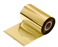 Красящая лента WAX PREMIUM COLOR GOLD (30мм/300м/30мм/1") OUT