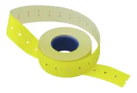 Этикет-лента 21x12x700 прямая, желтая