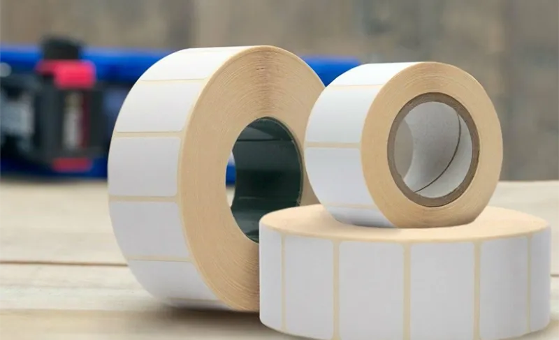 Где применяются бумажные этикетки?