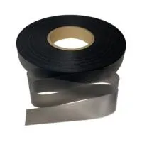 Силиконовая лента TPU210BM черная матовая 30мм/150м