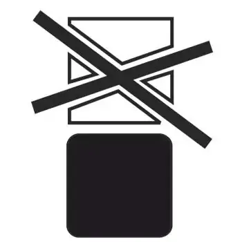 Штабелирование запрещено Штабелирование запрещено