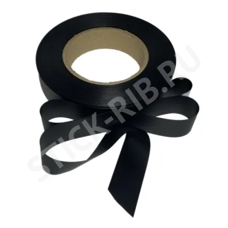 Силиконовая лента TPU210B черная 10мм/50м