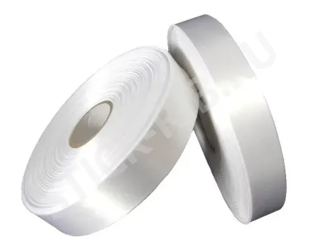 Сатиновая лента PS530V белая 55мм/200м