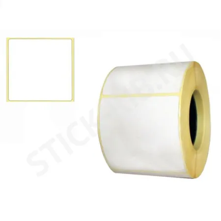 Термоэтикетка 80x80 (400), втулка 40 мм, TOP