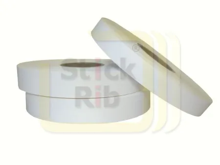 Нейлоновая лента стандарт двусторонняя NT639B для ТТ-печати белая 45мм/400м