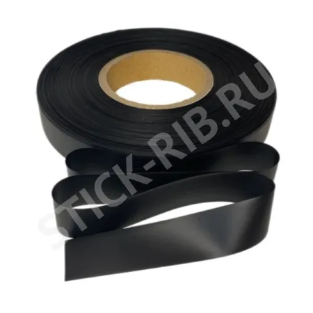 Силиконовая лента TPU210B черная 15мм/100м