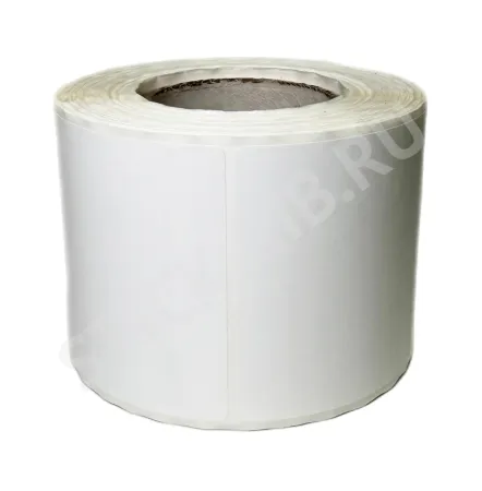 Термотрансферная этикетка 58x60 (500), втулка 40 мм, полипропилен