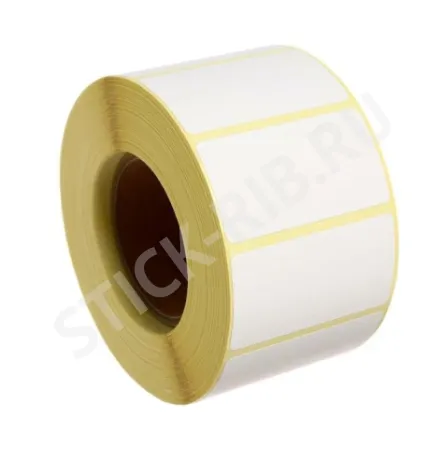 Термотрансферная этикетка 50x25 (1000), втулка 40 мм, ПЛГ