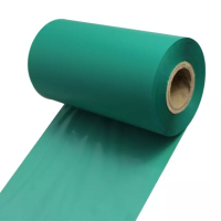 Красящая лента RESIN PREMIUM TEXTILE GREEN Matt (25мм/200м/25мм/1") OUT