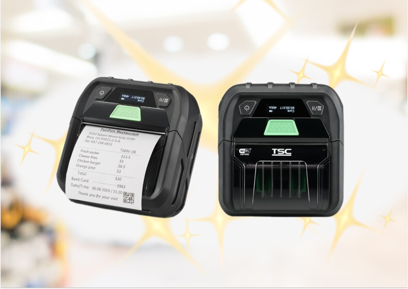 NEW! Мобильный принтер этикеток TSC RE310!