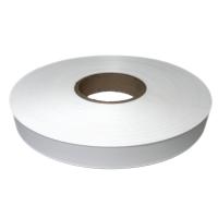 Лента из микрофибры таффета MF100 белая 10мм/400м