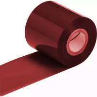 Красящая лента RESIN PREMIUM TEXTILE RED Metallic (25мм/200м/25мм/1") OUT Красящая лента RESIN PREMIUM TEXTILE RED Metallic (25мм/200м/25мм/1") OUT