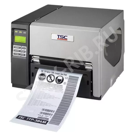Термотрансферный принтер штрих-кода TSC TTP-384M PSU+Ethernet