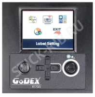 Термотрансферный принтер этикеток Godex RT700i SU LCD - купить по доступным ценам от производителя