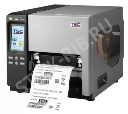 Термотрансферный принтер этикеток TSC TTP-368MT PSUT+Ethernet (с отрезчиком)