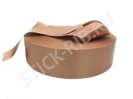 Купить сатиновая лента ps901 для тт-печати светло-коричневая 25мм/200м оптом