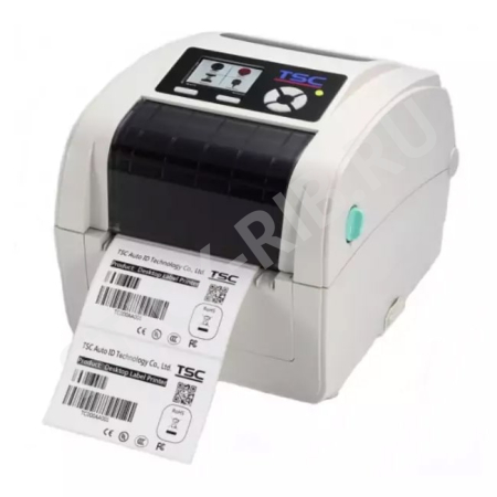 Термотрансферный принтер этикеток TSC TC310 (светлый) LCD SU+Ethernet+USB Host+RTC с отделителем