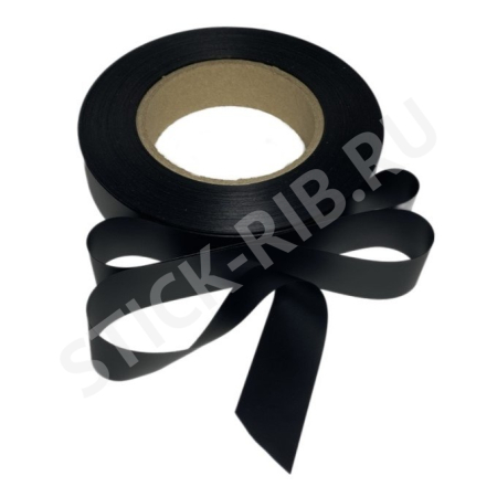 Силиконовая лента TPU210B черная 35мм/50м