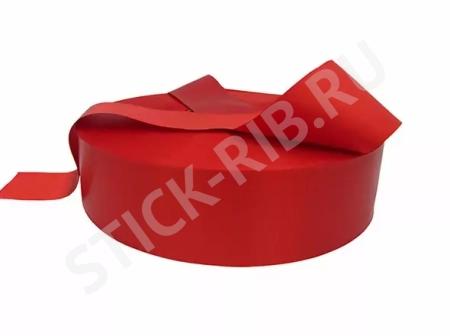Сатиновая лента PS901 для ТТ-печати красная 80мм/200м