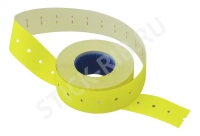 Этикет-лента 26x16x1000 прямая, желтая - купить по доступным ценам от производителя