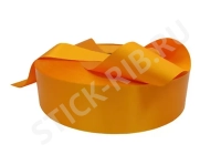 Купить сатиновая лента ps901 для тт-печати жёлто-оранжевая 60мм/200м оптом