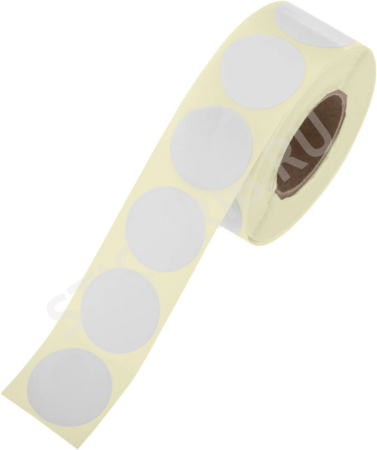 Термоэтикетка круглая 50x50 (500), втулка 40 мм, ЭКО Термоэтикетка круглая 50x50 (500), втулка 40 мм, ЭКО