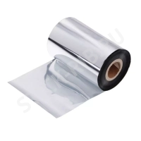 Красящая лента RESIN PREMIUM TEXTILE SILVER Metallic (102мм/200м/102мм/1") OUT Купить красящая лента resin premium textile silver metallic (102мм/200м/102мм/1") out оптом