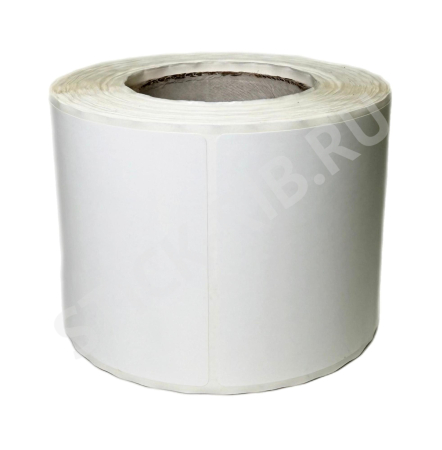 Термотрансферная этикетка 58x60 (500), втулка 40 мм, полипропилен