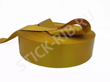 Купить сатиновая лента ps901 для тт-печати золотистая 60мм/200м оптом