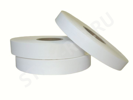 Нейлоновая лента стандарт двусторонняя NT639B для ТТ-печати белая 35мм/400м