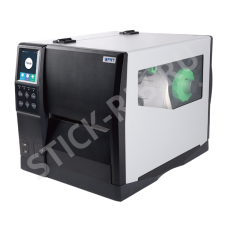 Термотрансферный принтер этикеток iDPRT iX6P, 300 dpi, USB+RS232+Ethernet+USB Host+RTC