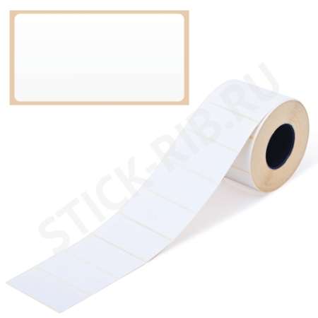 Термотрансферная этикетка 58x30 (900), втулка 40 мм, ПЛГ Купить термотрансферная этикетка 58x30 (900), втулка 40 мм, плг оптом