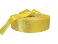 Купить сатиновая лента ps901 для тт-печати жёлтая 80мм/200м оптом